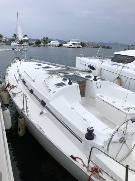 IMG-1095 2005 Beneteau Cyclades 43 (Crackers)