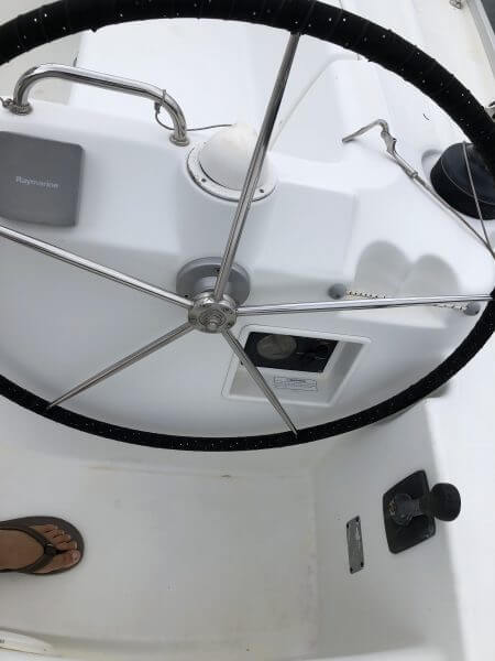 EF8D4391-5AAC-46FE-9C21-10AB16D7565A 2005 Beneteau Cyclades 43 (Crackers)