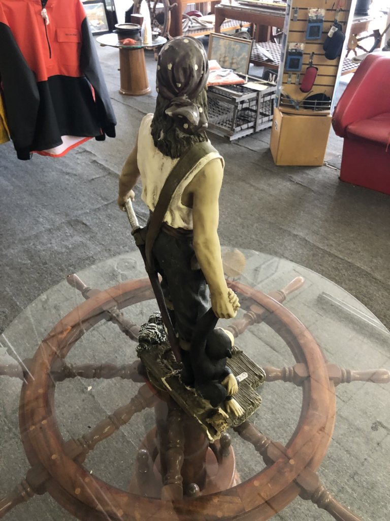 Buy New 3 Feet Tall Pirate Statue, USA Harbor Shoppers