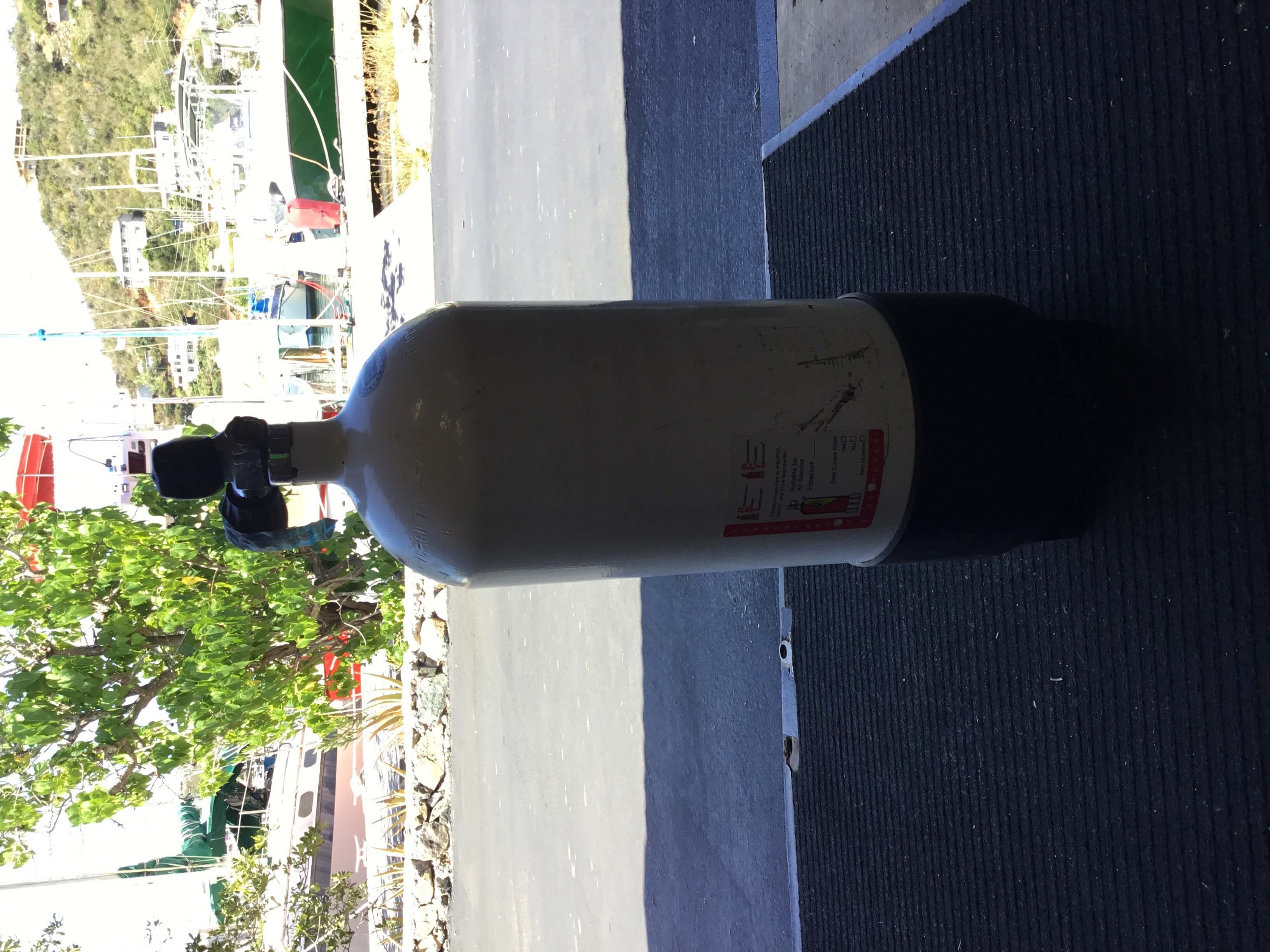 Buy Used White Dive Tank, USVI Harbor Shoppers