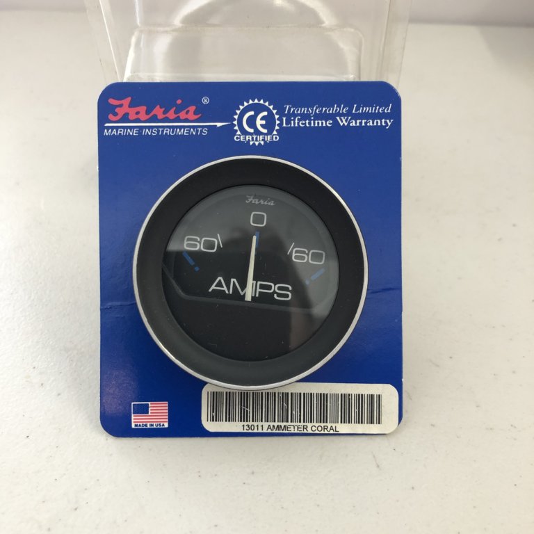 Buy Faria Ammeter, AMP Gauge, USVI Harbor Shoppers