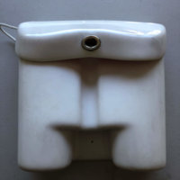 White Plastic Binnacle Cover White Plastic Binnacle Cover