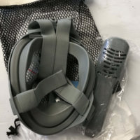 Full Face Grey Snorkel Mask Full Face Grey Snorkel Mask