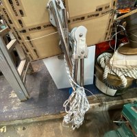 Engine Lift for a Sailboat Engine Lift for a Sailboat