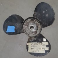 Mercury 031035 3 Blade Right-Hand Propeller - 16'' x 15'' #48-79570 A4 (Used) Mercury 031035 3 Blade Right-Hand Propeller - 16'' x 15'' #48-79570 A4 (Used)