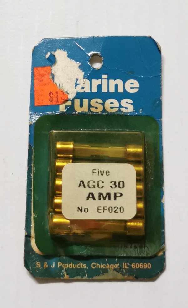 Buy S & J Marine Fuses AGC 30 Amp EF020, Harbor Shoppers