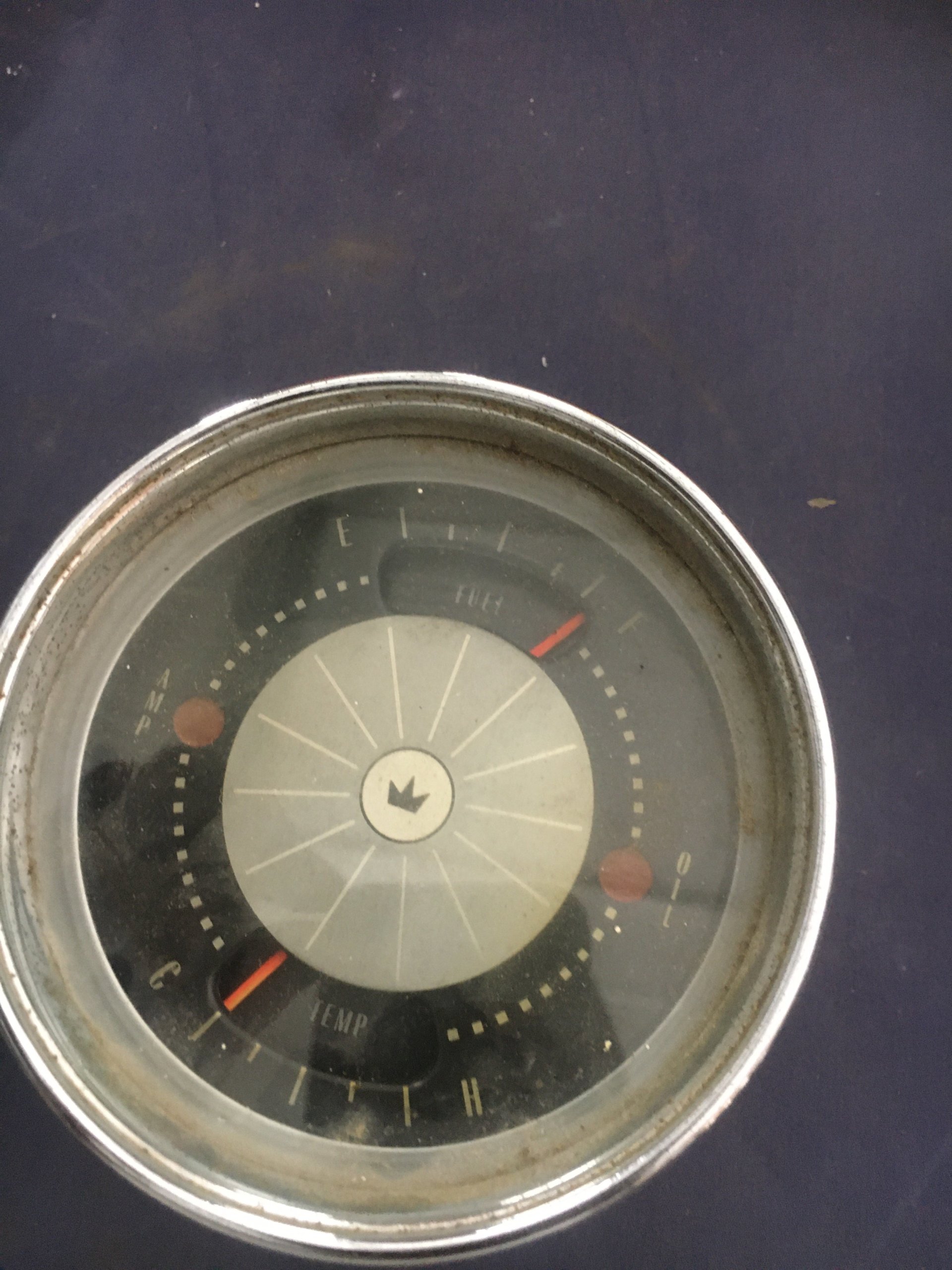 Buy SW Amp/Oil/Temperature/Fuel Gauge IGN 12V, SW 165, 496302