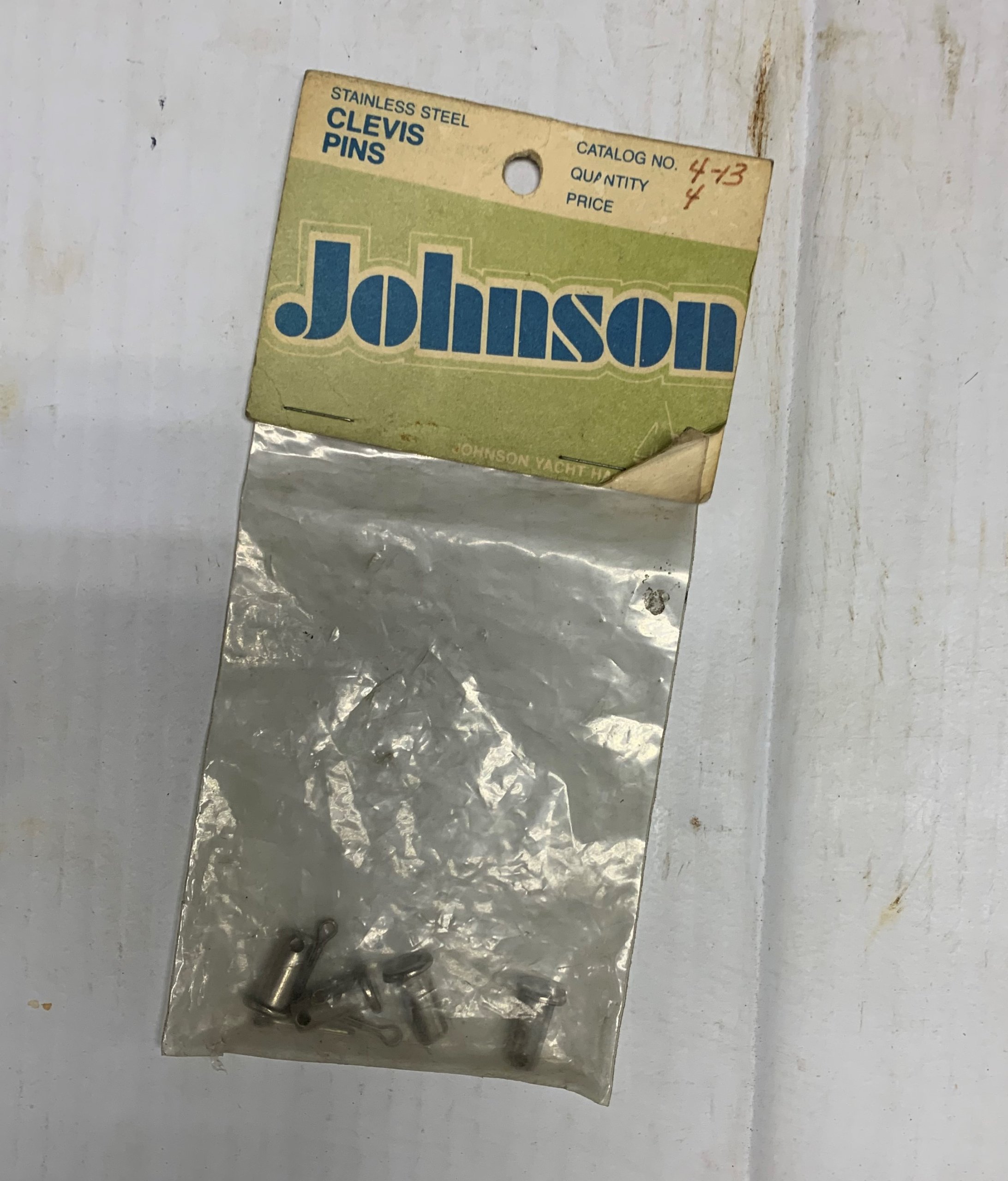 Buy Johnson S/S Clevis Pins 413, Harbor Shoppers