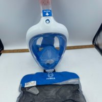 Subea Easybreath (New Version) Full Face Snorkel, Enhanced Anti-Fog and Anti-Leak Size: M/L