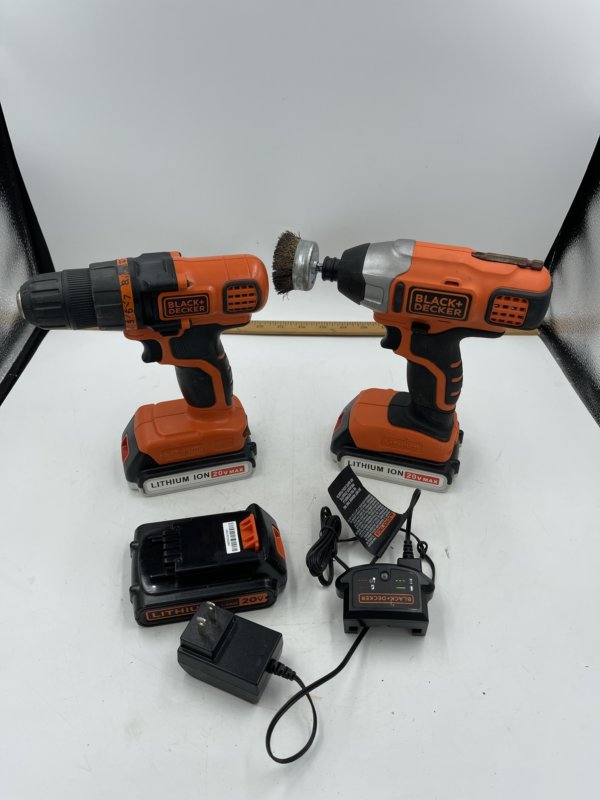 Buy Black & Decker Drill/Driver Set (USED), Harbor Shoppers