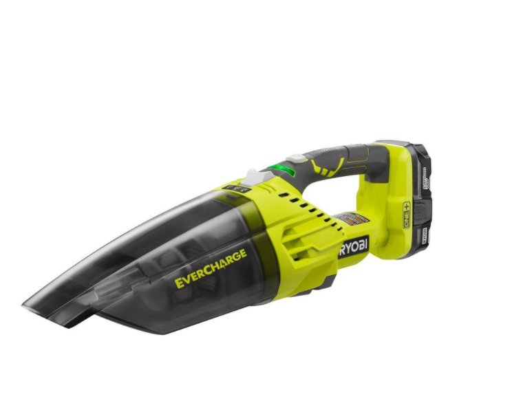 Buy Ryobi ONE+ 18V LithiumIon Cordless EVERCHARGE Hand Vacuum Kit with