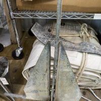 Danforth Anchor  14#  Used  WW