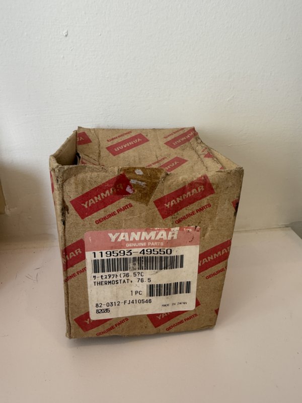 Yanmar Thermostat 76.5 - 119593-49550 - BP