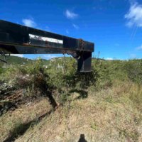 Large Transport Trailer 3 Axel for up to 45 foot boats.