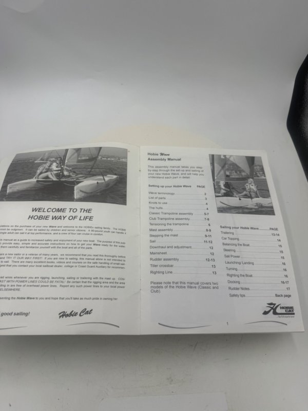 Hobie Wave Assembly Manual