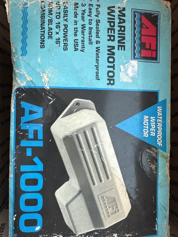 AFI Marine Wiper Motor AFI-1000