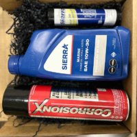 Marine Shield Kit: 4-stroke Oil SAE 10W-30, Marine Grease & Corrosion-X Spray (Free Delivery)