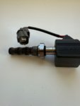 Kanzaki (Yanmar) hydraulic solenoid valve. PA66