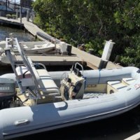 Large Inflatable Apex with 90 HP Yamaha