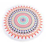 Colorful Round Beach Towel