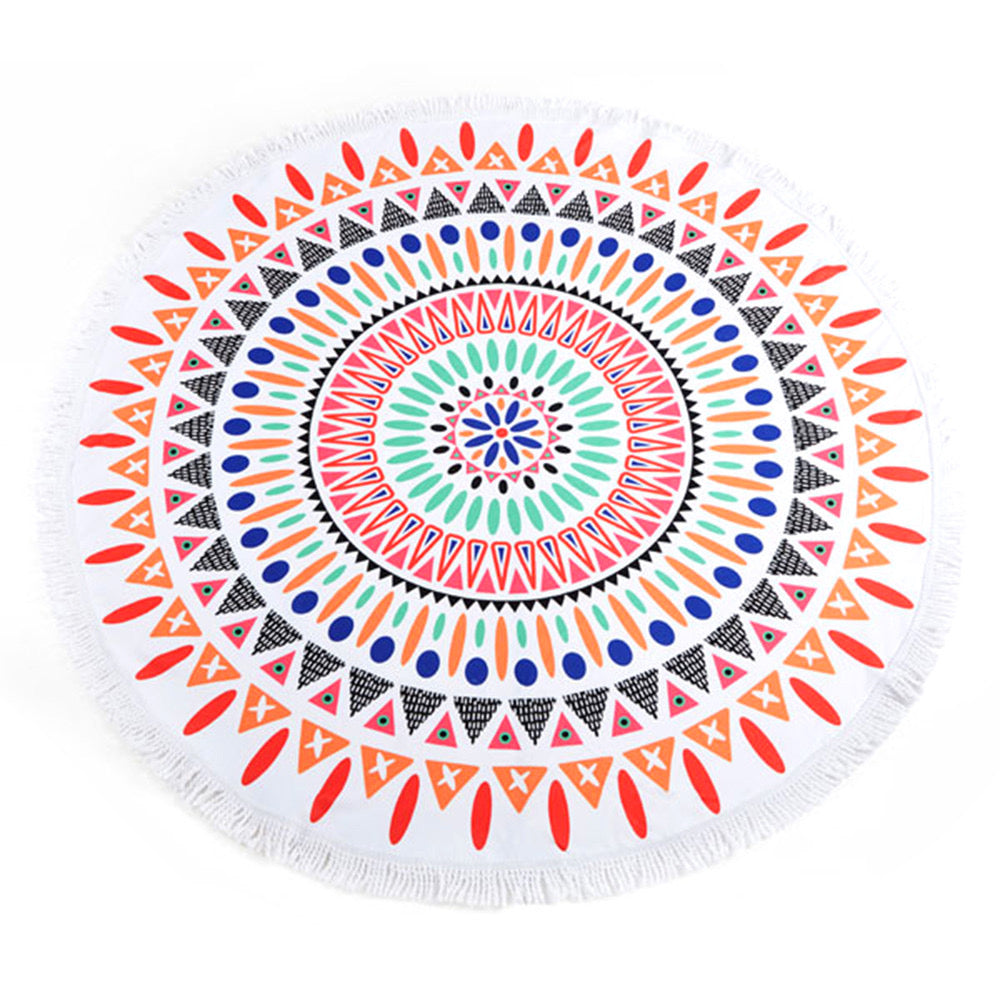 678DC667-7DA9-47DE-B20C-FA6F69071744.jpg Colorful Round Beach Towel