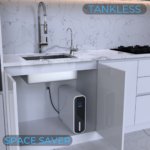 Drinkpod Tankless Reverse Osmosis Under Sink with Brushed Nickel Faucet