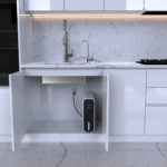 Drinkpod Tankless Reverse Osmosis Under Sink with Brushed Nickel Faucet
