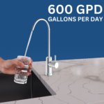 Drinkpod Tankless Reverse Osmosis Under Sink with Brushed Nickel Faucet