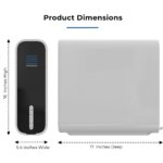 Drinkpod Tankless Reverse Osmosis Under Sink with Brushed Nickel Faucet