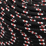 NNEVL Boat Rope Black 8 mm 25 m Polypropylene