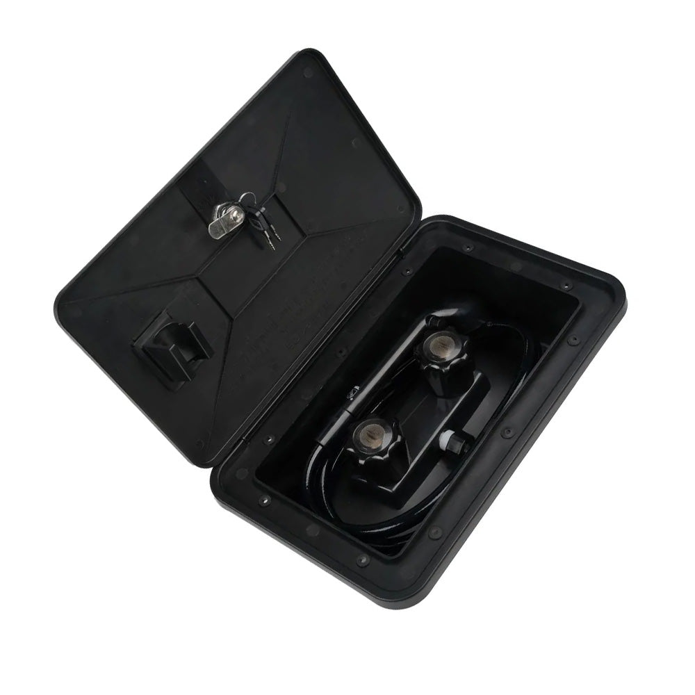 a68df6eaf85eaaa734036df7c628cae8.jpg 1 Set External Caravan / RV Shower Box Kit with Exterior Faucet Suitable For Camper Trailer & Boat