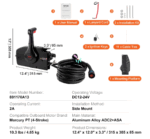 Boat Throttle Control Side Mounted Outboard Remote Box