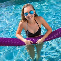 WOW Watersports Dipped Foam Pool Noodle Purple WOW Watersports Dipped Foam Pool Noodle Purple