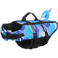 Pet Dog Life Jacket Shark Swim Vest