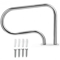 Stainless Steel Swimming Pool Hand Rail with Base Plate Stainless Steel Swimming Pool Hand Rail with Base Plate