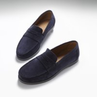 Boat Loafers, navy blue suede Boat Loafers, navy blue suede