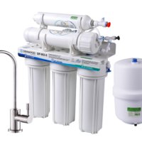 Reverse Osmosis 5 Stage Under Sink with Brushed Nickel Faucet