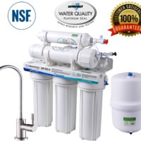 Reverse Osmosis 5 Stage Under Sink with Brushed Nickel Faucet Reverse Osmosis 5 Stage Under Sink with Brushed Nickel Faucet