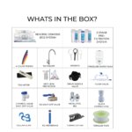 Reverse Osmosis 5 Stage Under Sink with Brushed Nickel Faucet
