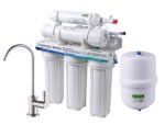 Reverse Osmosis 5 Stage Under Sink with Brushed Nickel Faucet