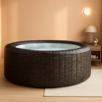 SaluSpa St Moritz Inflatable Hot Tub 7 Person 180 Jets