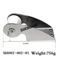 Marine Hardware 316 Stainless Steel Boat Anchor Roller for Kayak Marine Hardware 316 Stainless Steel Boat Anchor Roller for Kayak