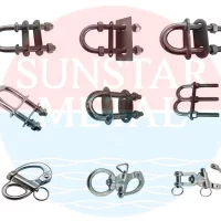 Kayak Sailing Boat Accessories Stainless Steel Marine Hardware Parts with Stain/Mirror Polished Surface ISO9001 Certified