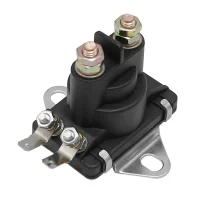 Multi-functional Marine Starter Solenoid Tilt Trim Relay Replaces 89-96158T 89-846070 for Mercury Marine 12V 4-Terminal 2 Lbs