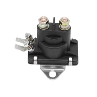Multi-functional Marine Starter Solenoid Tilt Trim Relay Replaces 89-96158T 89-846070 for Mercury Marine 12V 4-Terminal 2 Lbs