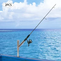 Pair of Boat Outrigger Rod Holder Adjustable Fishing Rod Holder for Marine Yacht