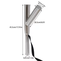 Pair of Boat Outrigger Rod Holder Adjustable Fishing Rod Holder for Marine Yacht