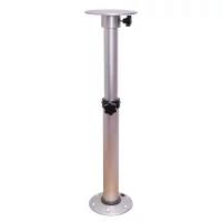 HWHongRV Adjustable Pedestal Motorhome Table Pedestal Stand Base 19.3-29.3 Inch Height Range for Marine Boat Caravan