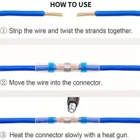 840pcs Solder Seal Wire Connectors for Marine, Automotive, Boat & Truck Wire Joints