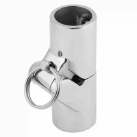 Marine Stainless Steel Folding Swivel Coupling Tube Pipe Connector Boat Hardware Fitting（25mm）